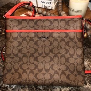 Coach Crossbody NWT Orange! MAKE AN OFFER :)